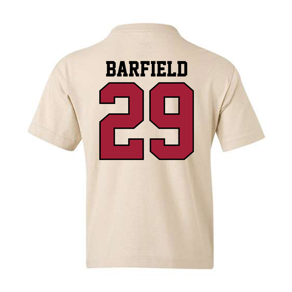 Oklahoma - NCAA Baseball : Jaden Barfield - Sports Shersey Youth T-Shirt-1