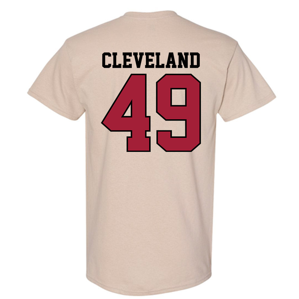 Oklahoma - NCAA Baseball : Jackson Cleveland - Sports Shersey T-Shirt-1