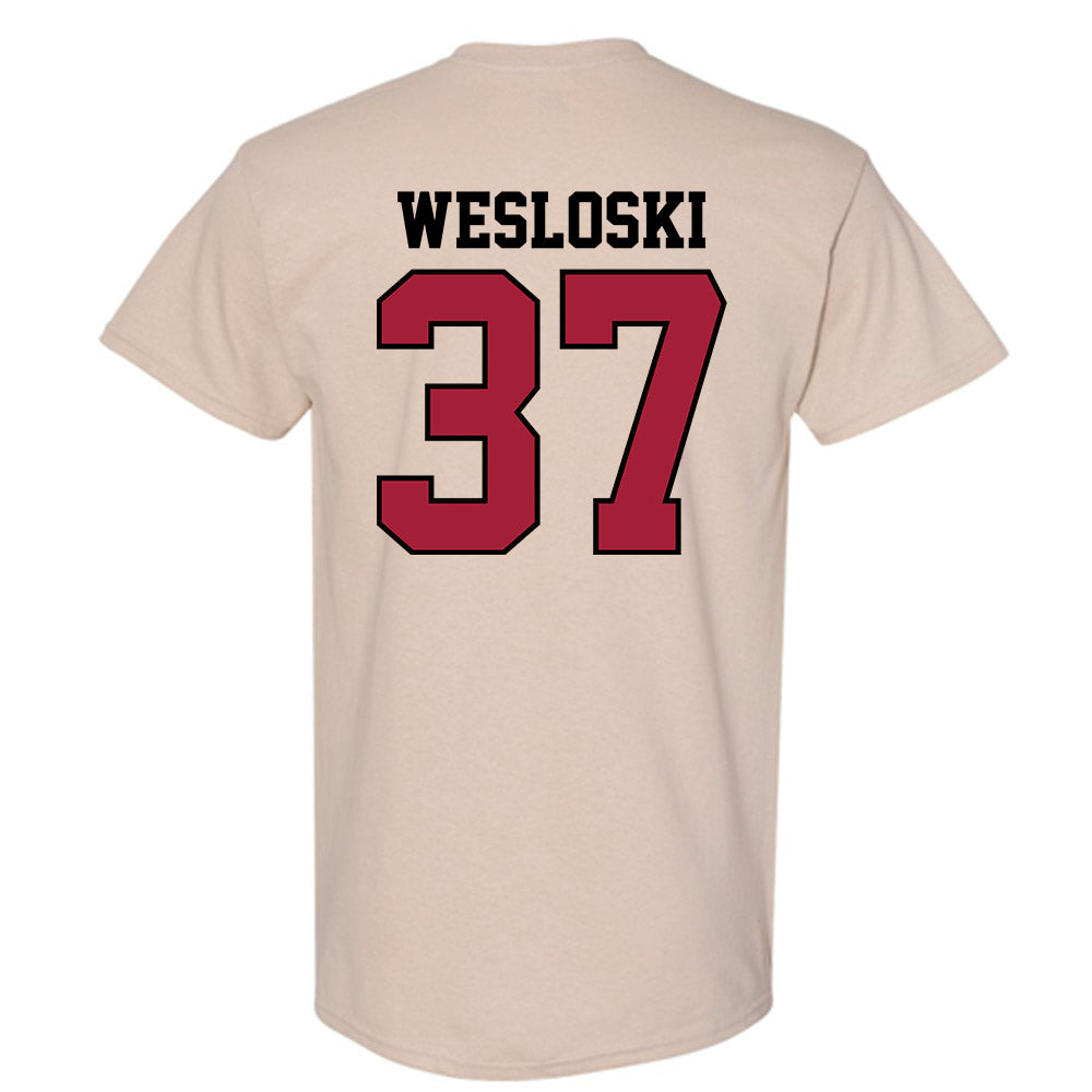 Oklahoma - NCAA Baseball : Nick Wesloski - Sports Shersey T-Shirt-1