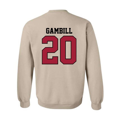 Oklahoma - NCAA Baseball : Trey Gambill - Sports Shersey Crewneck Sweatshirt-1
