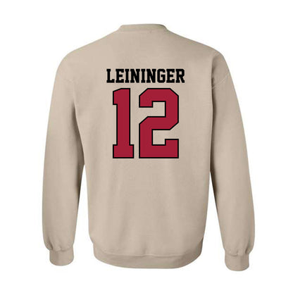 Oklahoma - NCAA Baseball : Ryley Leininger - Sports Shersey Crewneck Sweatshirt-1