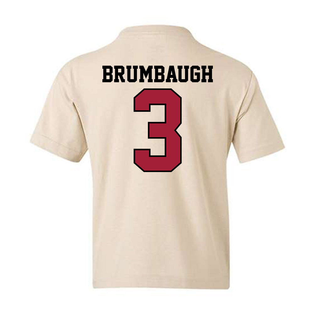 Oklahoma - NCAA Baseball : Cayden Brumbaugh - Sports Shersey Youth T-Shirt-1