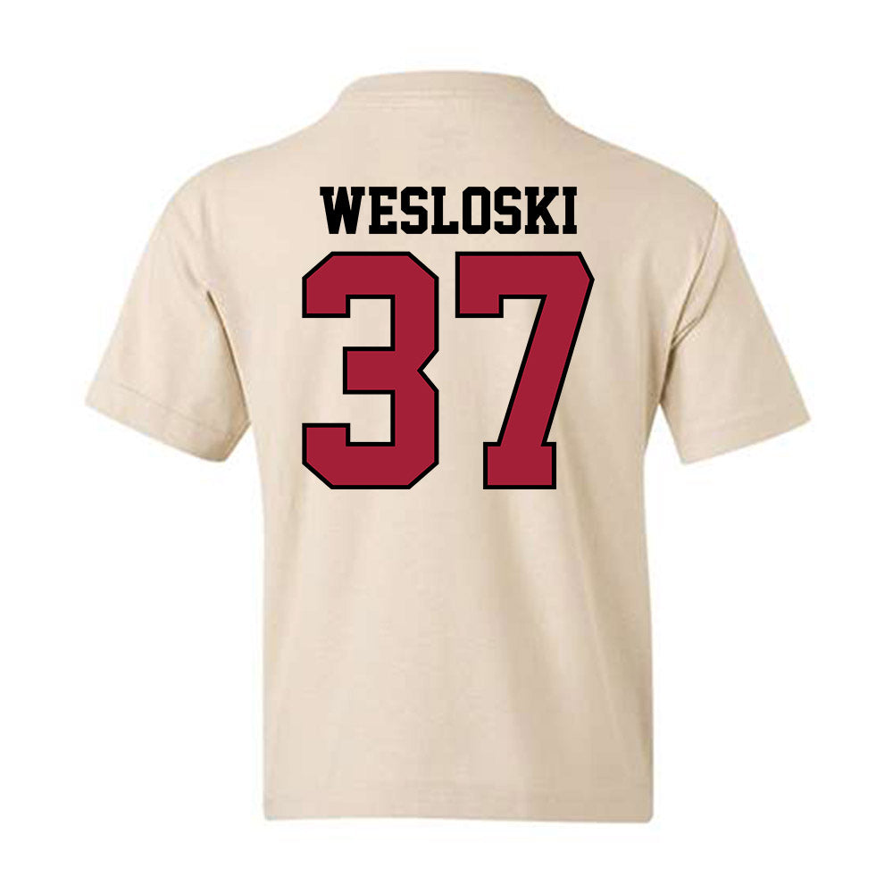 Oklahoma - NCAA Baseball : Nick Wesloski - Sports Shersey Youth T-Shirt-1