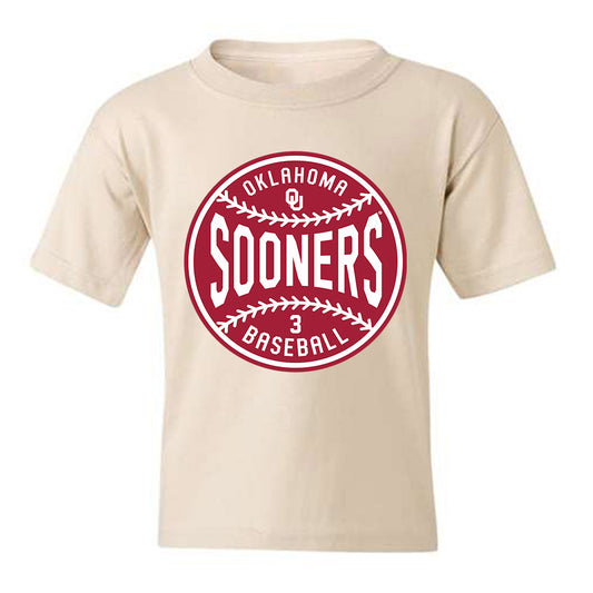 Oklahoma - NCAA Baseball : Jason Amalbert - Sports Shersey Youth T-Shirt-0