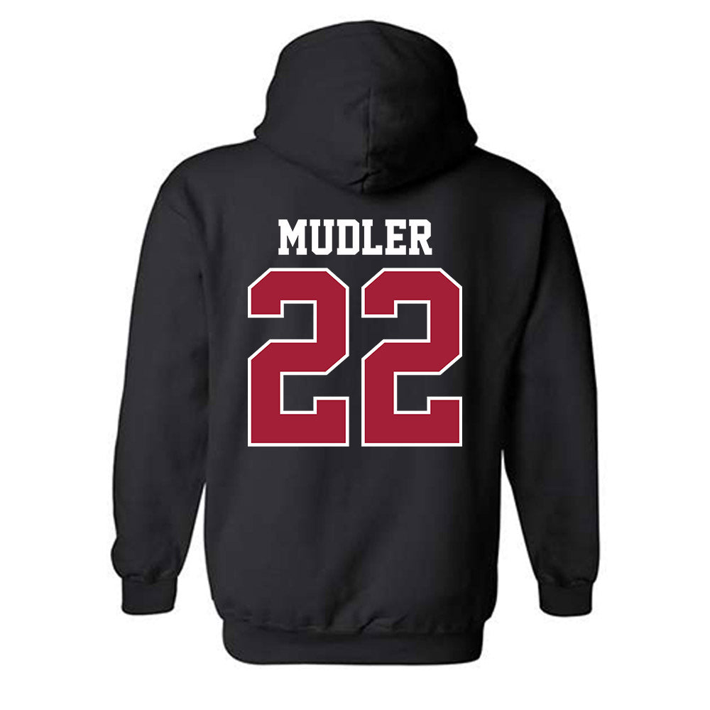 Oklahoma - NCAA Baseball : Scott Mudler - Sports Shersey Hooded Sweatshirt-1