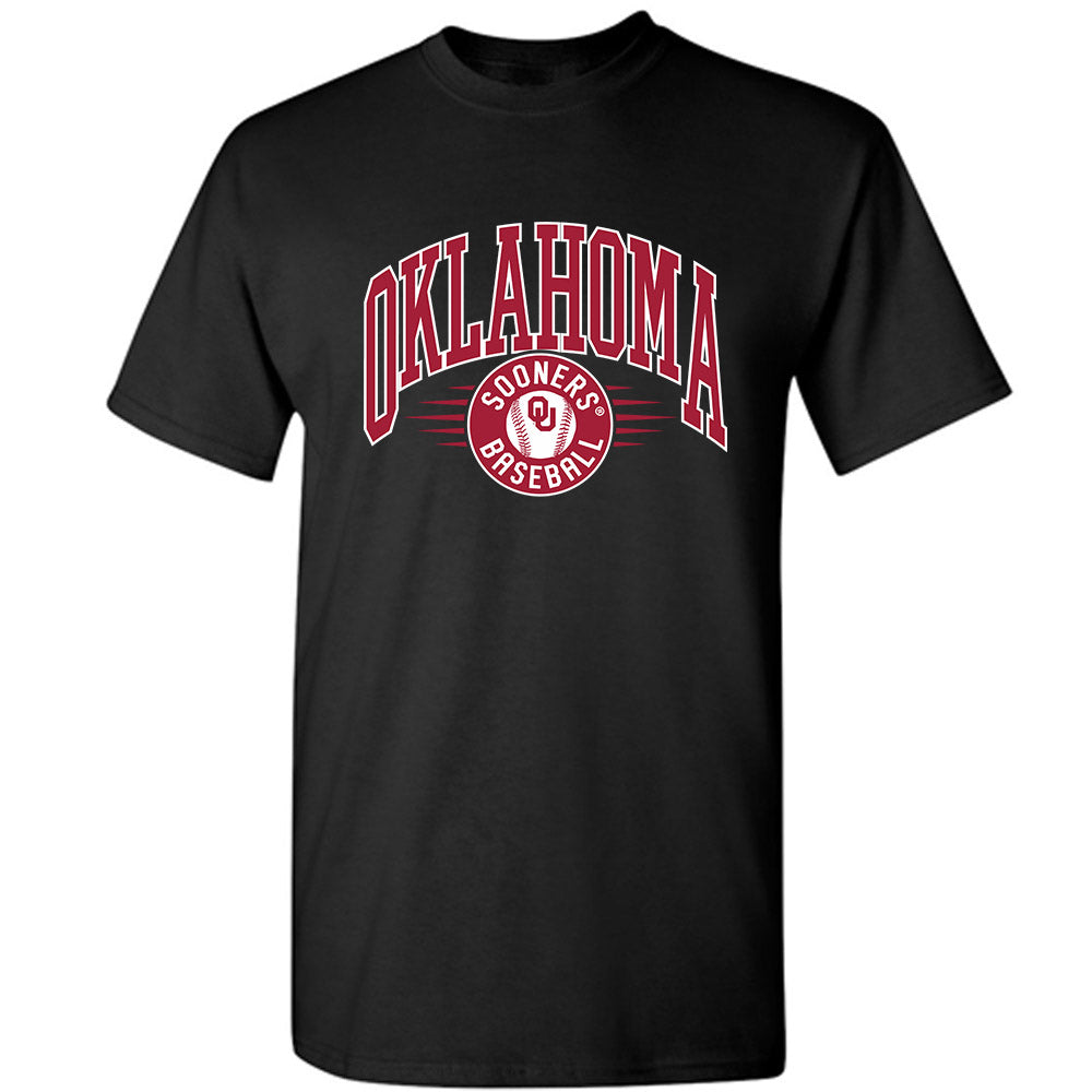 Oklahoma - NCAA Baseball : Connor Larkin - Sports Shersey T-Shirt-0