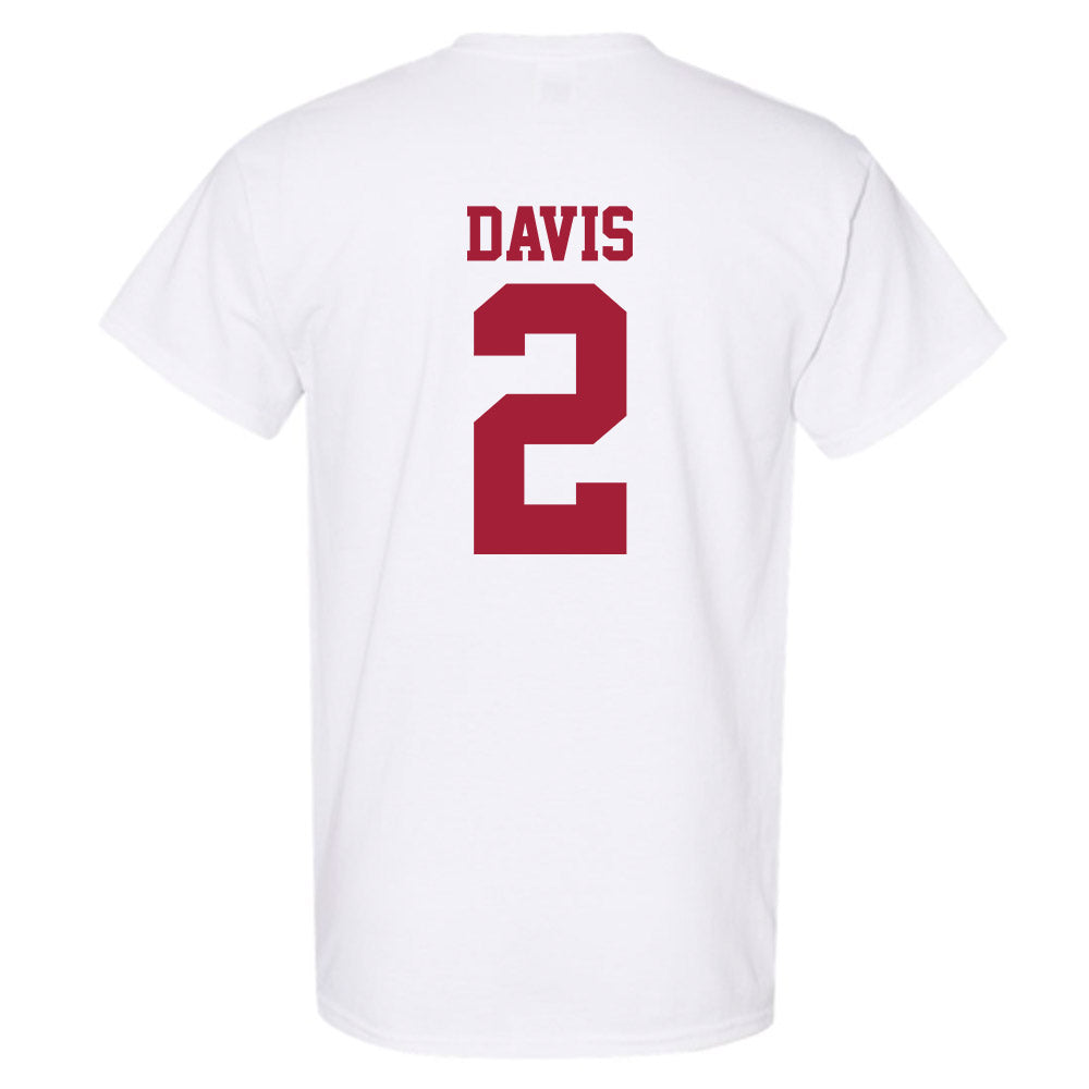 Oklahoma - NCAA Baseball : Myles Davis - Sports Shersey T-Shirt-1