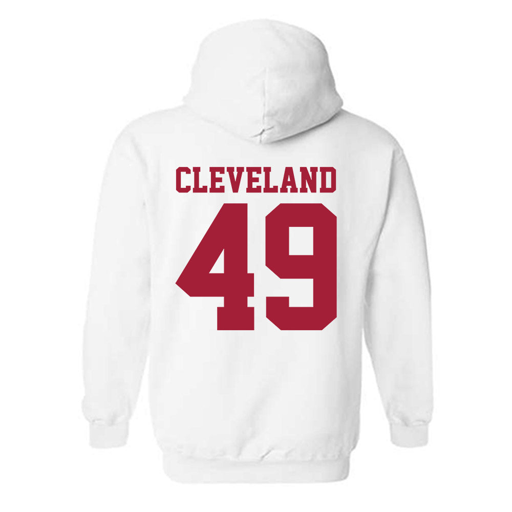 Oklahoma - NCAA Baseball : Jackson Cleveland - Sports Shersey Hooded Sweatshirt-1