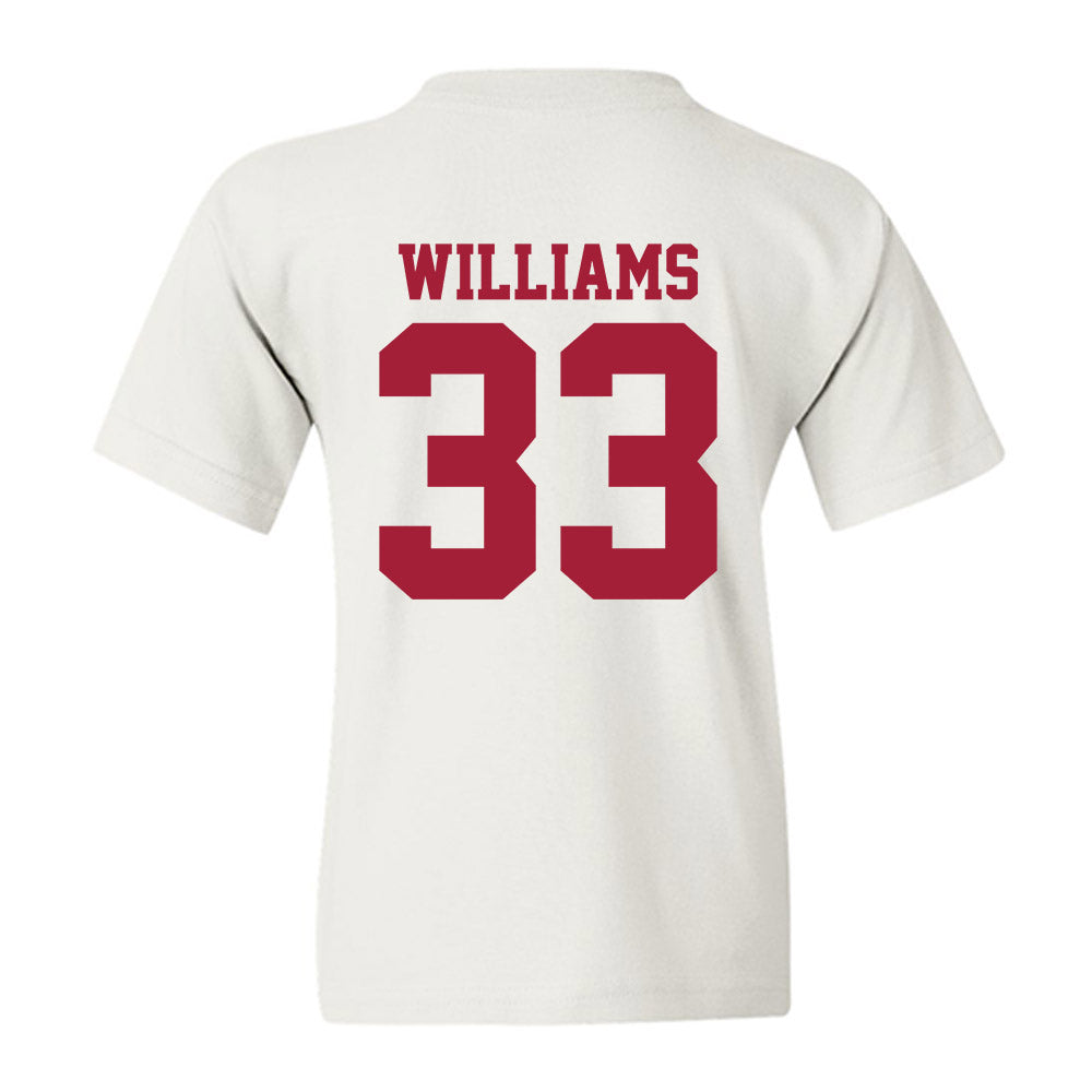 Oklahoma - NCAA Baseball : Isaac Williams - Sports Shersey Youth T-Shirt-1