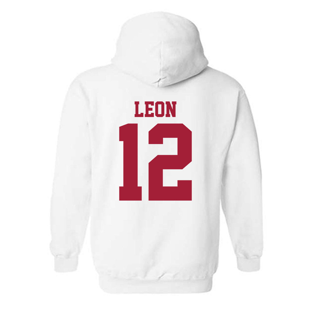 Oklahoma - NCAA Baseball : Kadyn Leon - Sports Shersey Hooded Sweatshirt-1
