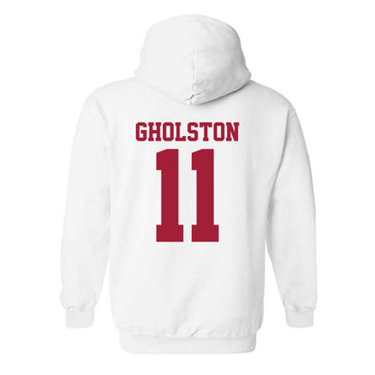 Oklahoma - NCAA Baseball : Jacob Gholston - Sports Shersey Hooded Sweatshirt-1