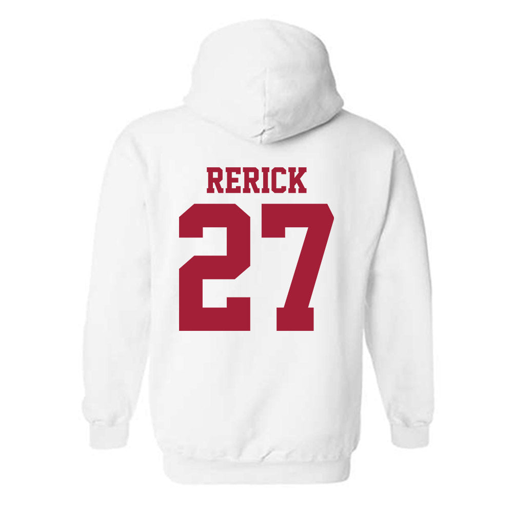 Oklahoma - NCAA Baseball : Drew Rerick - Sports Shersey Hooded Sweatshirt-1