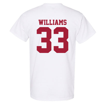Oklahoma - NCAA Baseball : Isaac Williams - Sports Shersey T-Shirt-1