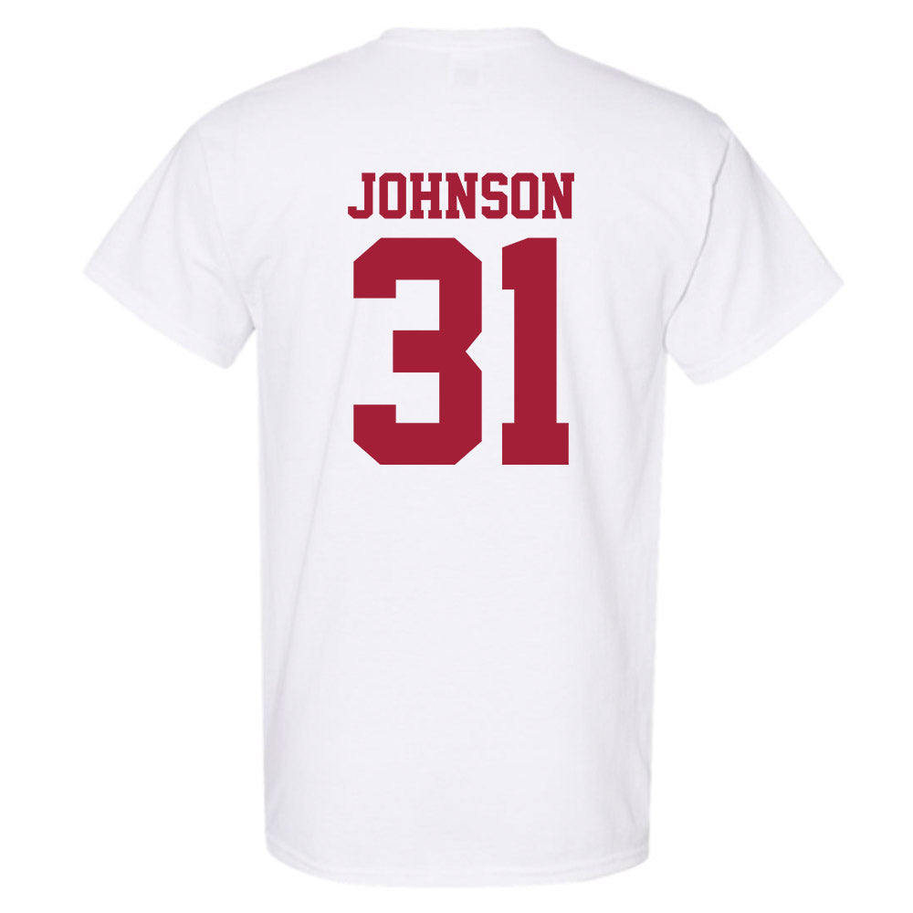 Oklahoma - NCAA Baseball : Cameron Johnson - Sports Shersey T-Shirt-1