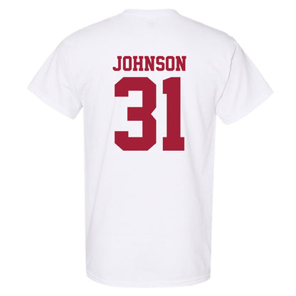 Oklahoma - NCAA Baseball : Cameron Johnson - Sports Shersey T-Shirt-1