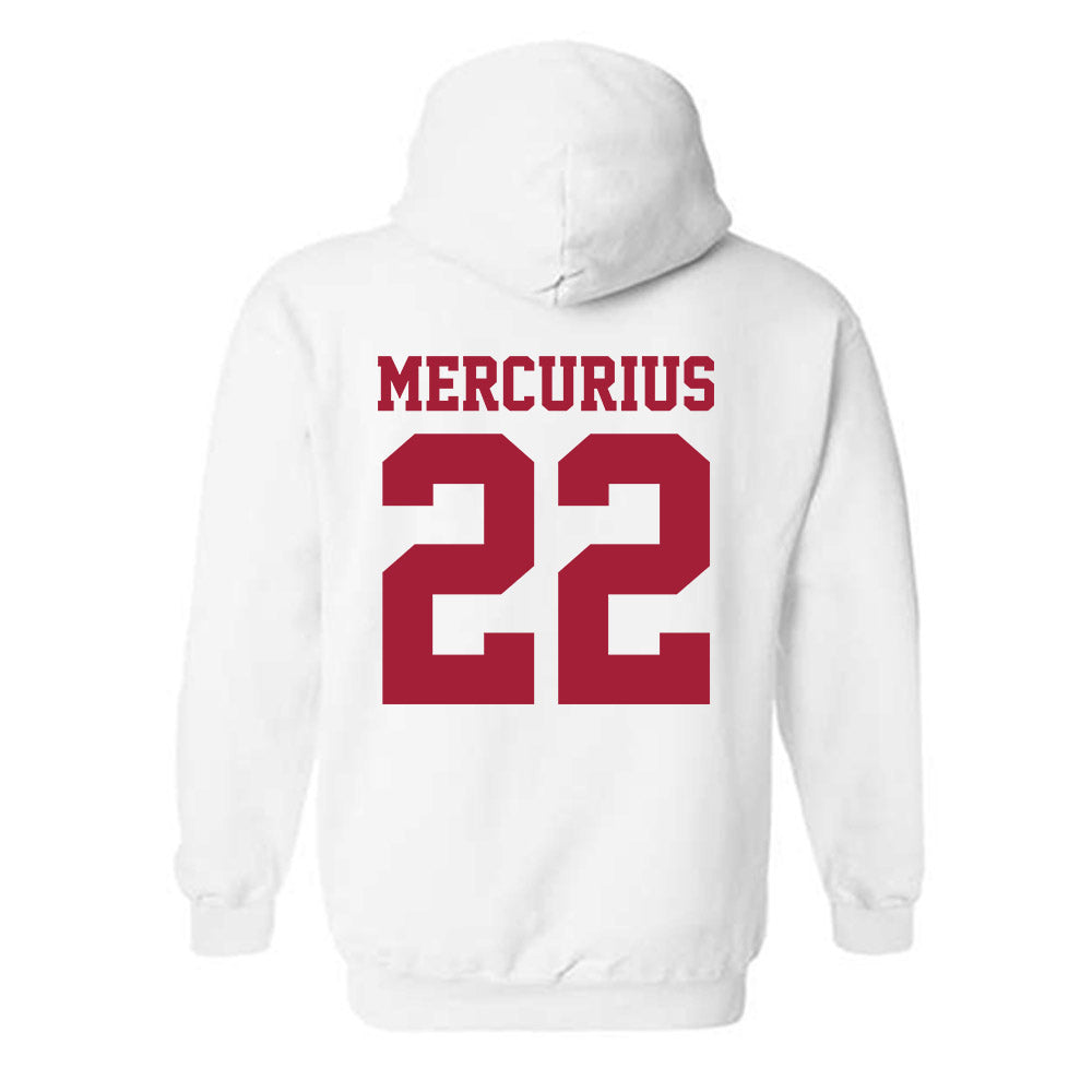 Oklahoma - NCAA Baseball : Leighton Mercurius - Sports Shersey Hooded Sweatshirt-1