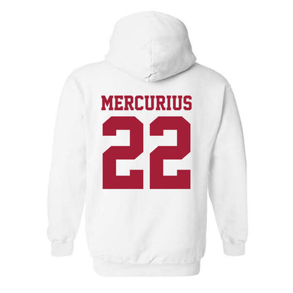 Oklahoma - NCAA Baseball : Leighton Mercurius - Sports Shersey Hooded Sweatshirt-1