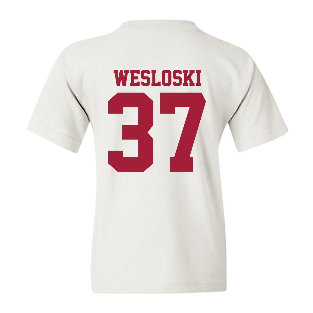 Oklahoma - NCAA Baseball : Nick Wesloski - Sports Shersey Youth T-Shirt-1