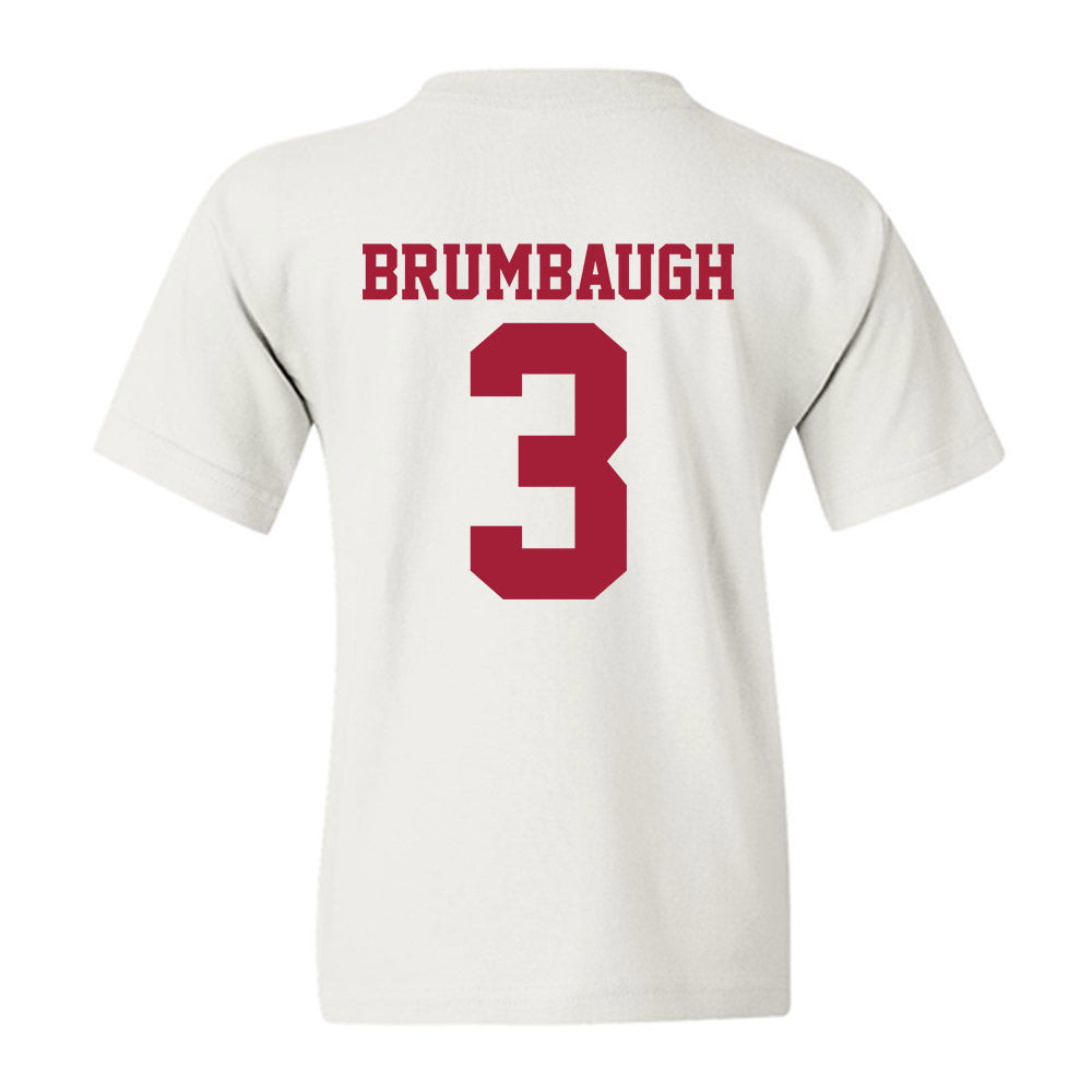 Oklahoma - NCAA Baseball : Cayden Brumbaugh - Sports Shersey Youth T-Shirt-1