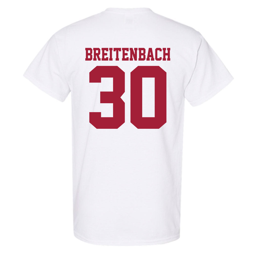 Oklahoma - NCAA Baseball : Finn Breitenbach - Sports Shersey T-Shirt-1