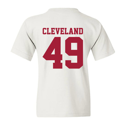 Oklahoma - NCAA Baseball : Jackson Cleveland - Sports Shersey Youth T-Shirt-1