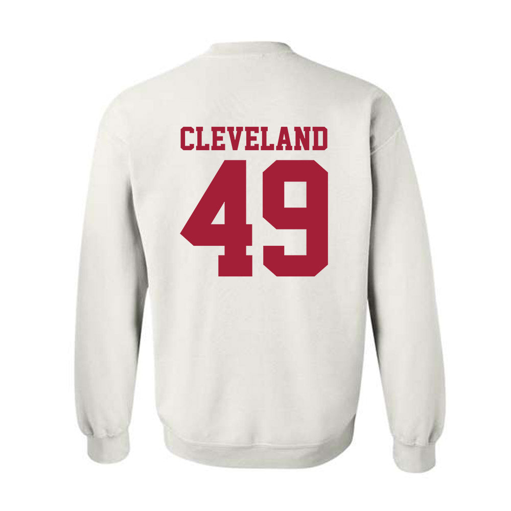 Oklahoma - NCAA Baseball : Jackson Cleveland - Sports Shersey Crewneck Sweatshirt-1
