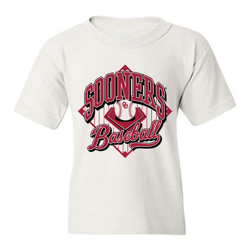Oklahoma - NCAA Baseball : Gavyn Jones - Sports Shersey Youth T-Shirt-0