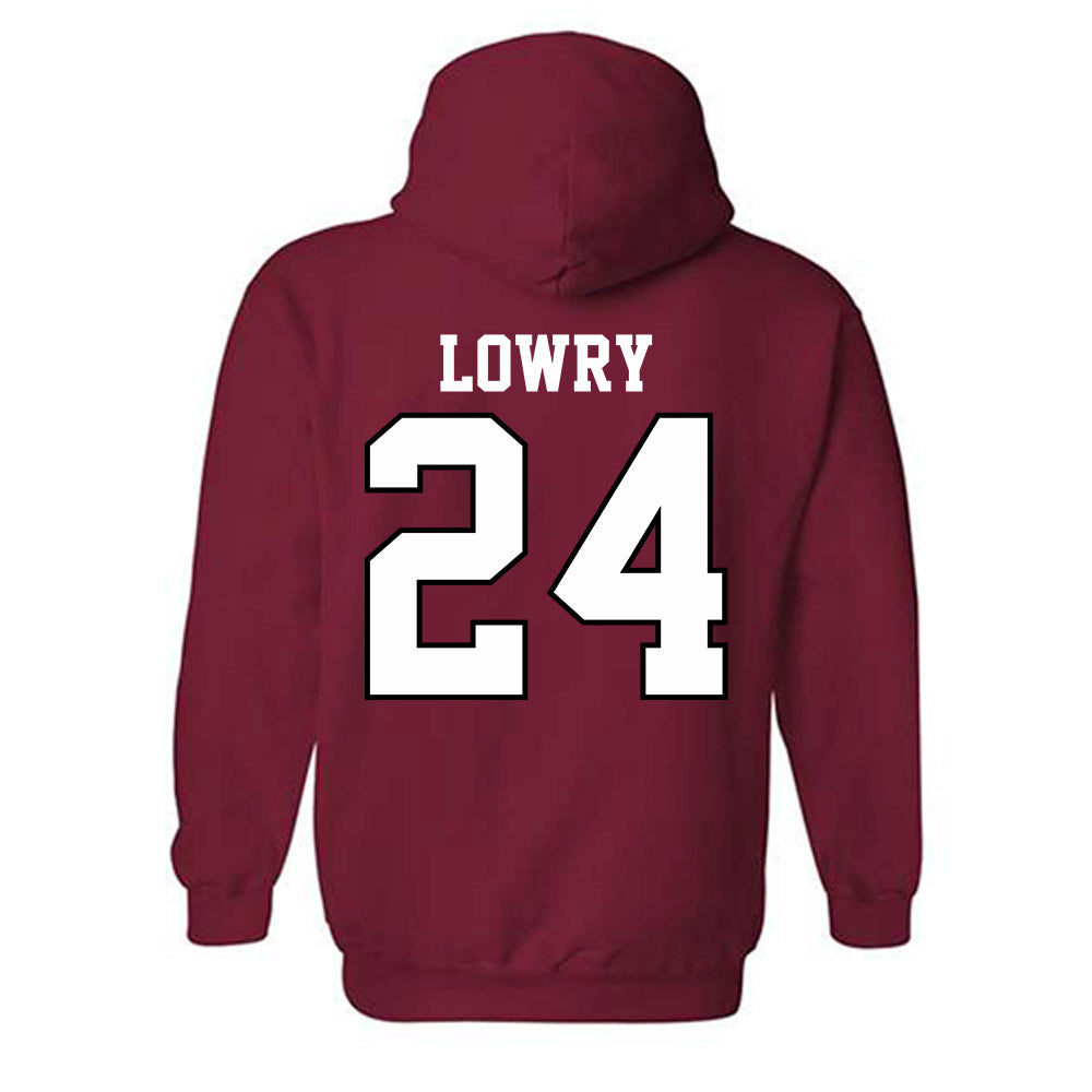 Oklahoma - NCAA Softball : Audrey Lowry - Sports Shersey Hooded Sweatshirt-1