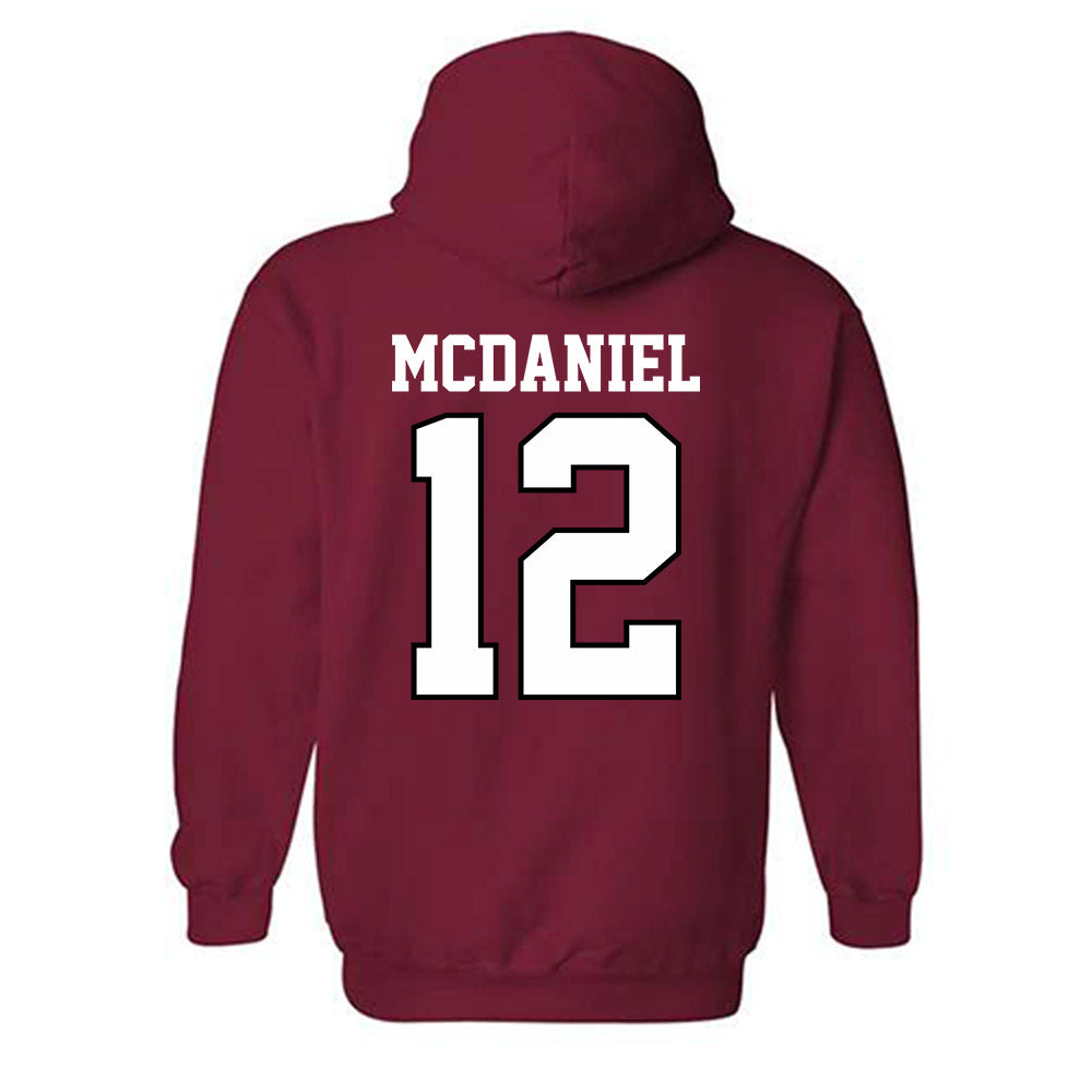 Oklahoma - NCAA Softball : Lexi McDaniel - Sports Shersey Hooded Sweatshirt-1