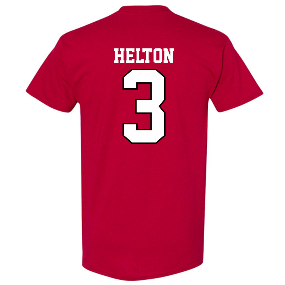 Oklahoma - NCAA Softball : Chaney Helton - Sports Shersey T-Shirt-1