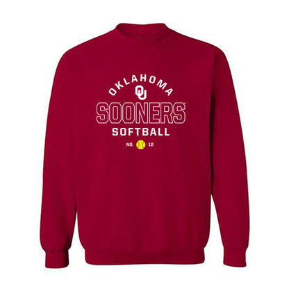 Oklahoma - NCAA Softball : Lexi McDaniel - Sports Shersey Crewneck Sweatshirt-0