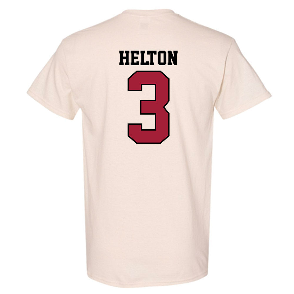 Oklahoma - NCAA Softball : Chaney Helton - Sports Shersey T-Shirt-1
