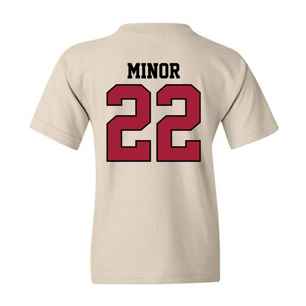 Oklahoma - NCAA Softball : Kai Minor - Sports Shersey Youth T-Shirt-1