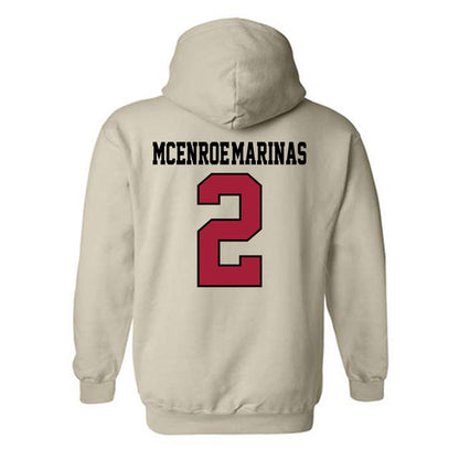 Oklahoma - NCAA Softball : Nelly McEnroe-Marinas - Sports Shersey Hooded Sweatshirt-1