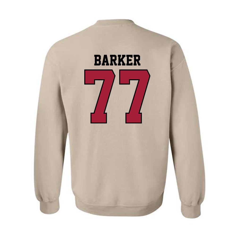 Oklahoma - NCAA Softball : Sydney Barker - Sports Shersey Crewneck Sweatshirt-1
