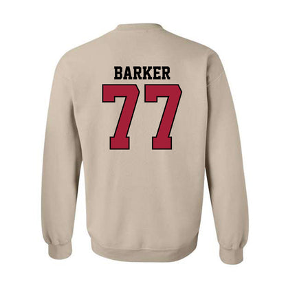 Oklahoma - NCAA Softball : Sydney Barker - Sports Shersey Crewneck Sweatshirt-1