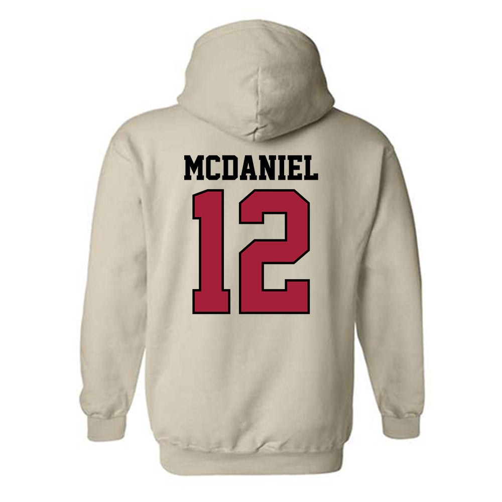Oklahoma - NCAA Softball : Lexi McDaniel - Sports Shersey Hooded Sweatshirt-1