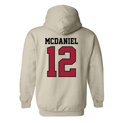 Oklahoma - NCAA Softball : Lexi McDaniel - Sports Shersey Hooded Sweatshirt-1