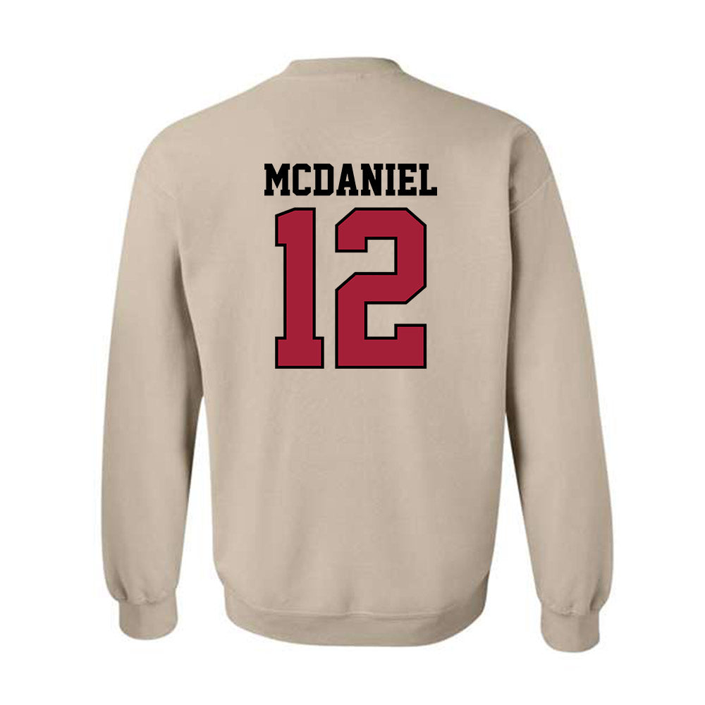 Oklahoma - NCAA Softball : Lexi McDaniel - Sports Shersey Crewneck Sweatshirt-1