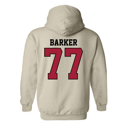 Oklahoma - NCAA Softball : Sydney Barker - Sports Shersey Hooded Sweatshirt-1