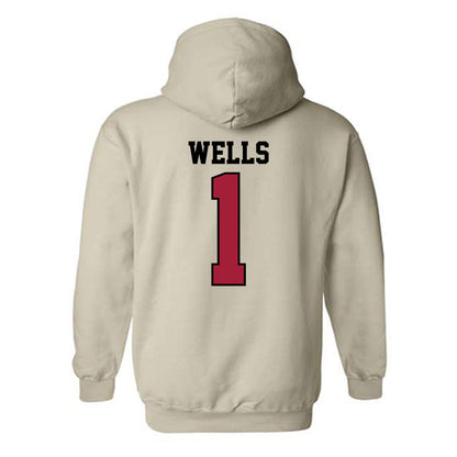 Oklahoma - NCAA Softball : Kendall Wells - Sports Shersey Hooded Sweatshirt-1