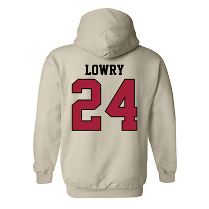 Oklahoma - NCAA Softball : Audrey Lowry - Sports Shersey Hooded Sweatshirt-1