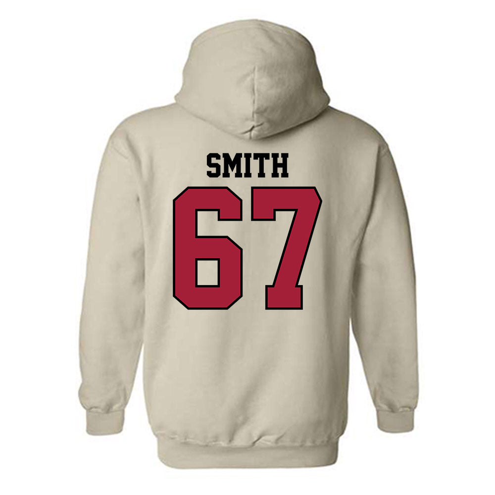 Oklahoma - NCAA Softball : Ella Smith - Sports Shersey Hooded Sweatshirt-1