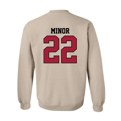 Oklahoma - NCAA Softball : Kai Minor - Sports Shersey Crewneck Sweatshirt-1