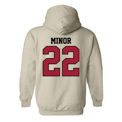 Oklahoma - NCAA Softball : Kai Minor - Sports Shersey Hooded Sweatshirt-1