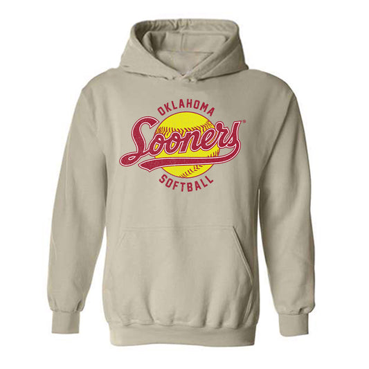 Oklahoma - NCAA Softball : Lexi McDaniel - Sports Shersey Hooded Sweatshirt-0