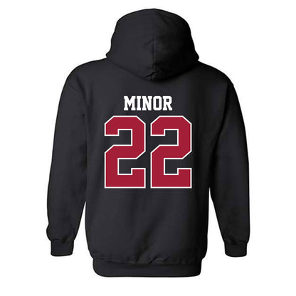 Oklahoma - NCAA Softball : Kai Minor - Sports Shersey Hooded Sweatshirt-1