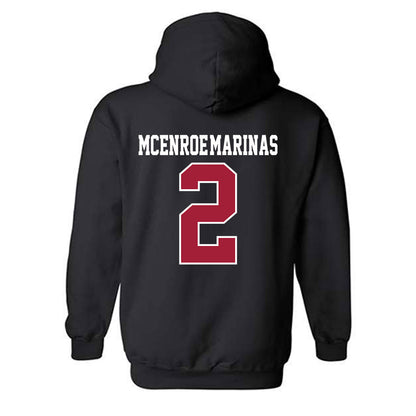 Oklahoma - NCAA Softball : Nelly McEnroe-Marinas - Sports Shersey Hooded Sweatshirt-1