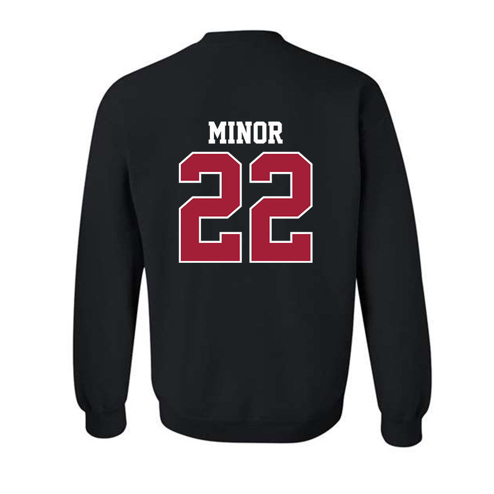 Oklahoma - NCAA Softball : Kai Minor - Sports Shersey Crewneck Sweatshirt-1
