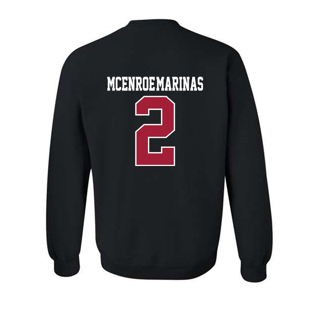 Oklahoma - NCAA Softball : Nelly McEnroe-Marinas - Sports Shersey Crewneck Sweatshirt-1